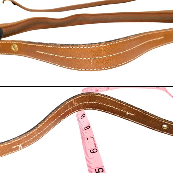 Coach Vintage Ivory Canvas & Brown Leather Hobo Shoulder Bag A2D-9873 - Picture 7 of 11